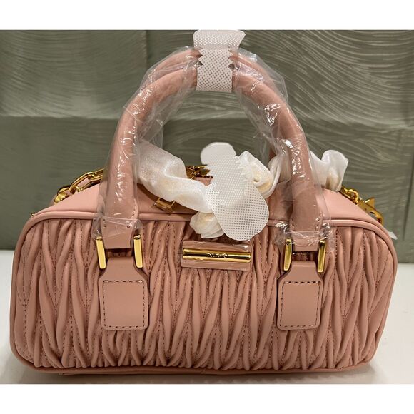 NWT Aldo Kamara Light/Blush Pink barrel handbag - Picture 2 of 11